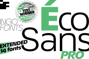 Éco Sans Pro Extended: A Bold Handwritten Font for Campaigns